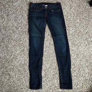 True Religion Dark Skinny Jeans sz 29